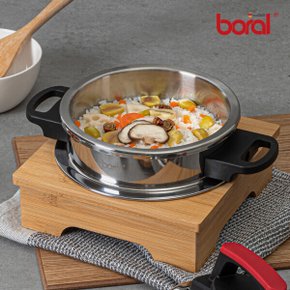 더 키친 IH 압력밥솥 2L BR-T21PC 5분 밥짓기 누룽지 가마솥 쾌속취사