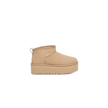 UGG [WOMEN] 스웨이드 레더 미니 플랫폼 부츠 (클래식 울트라 미니 플랫폼) 1663302524000