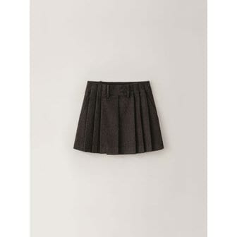 페블엠 Herringbone Button Mini Skirt (2Colors)