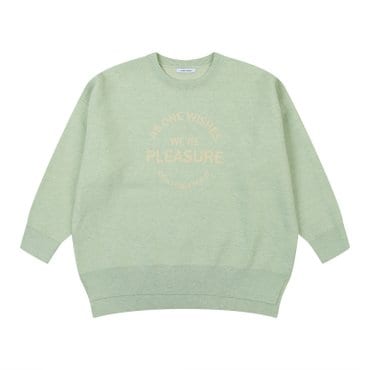 코데즈컴바인 레터링 포인트 스웨터 (CHD-PU502WA)