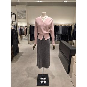 [파주점] 세트 브이넥 니트 가디건 + 울 프린지 니트 스커트 JS3B1CD531,JS2B1SK501