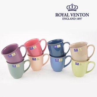  [로얄벤톤] 비너스 원톤머그 1P-400ml, 색상선택, 도자기 커피 손잡이 머그컵