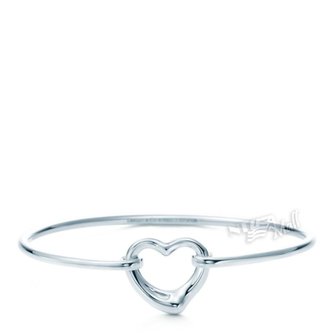 TIFFANY&CO 티파니앤코 엘사 퍼레티 오픈 하트 뱅글 TIFFANY OPEN HEART BANGLE