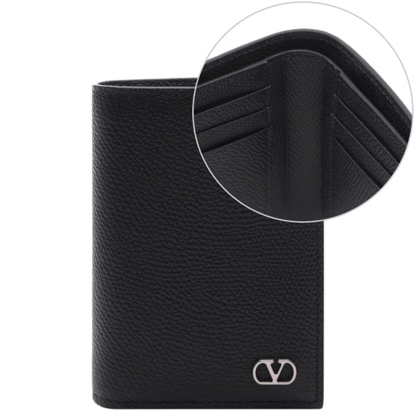 [부산점] 25FW 남성 브이로고 시그니처 폴딩 반지갑 (7Y0P0AP1 UAG 0NO 25F)