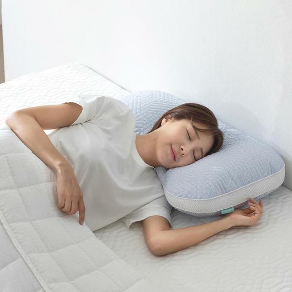 여름철 통째로 빨아쓰는 시어서커 퍼펙트 어깨편한 기절베개 4종세트
