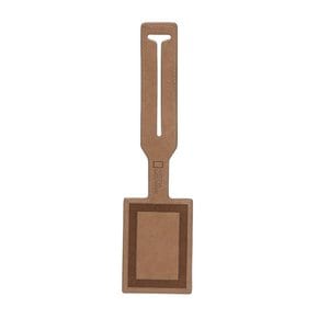 N245ACU017 러기지 네임택 BROWN