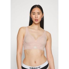 3816697 adidas LONGLINE BRALETTE - Bustier peach whip 62231705