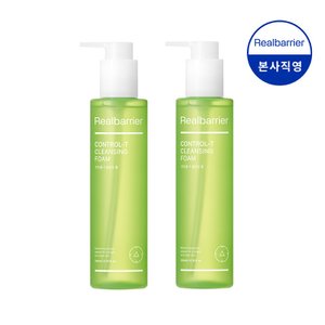 리얼베리어 [1+1] 컨트롤-T 클렌징폼 200ml [증정 : 익스트림 딥클렌징 블루 오일 53ml](7.12~21)