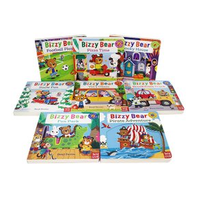 Bizzy Bear Steady Seller 8 Books Set 3(QR음원 포함) - 조작보드북