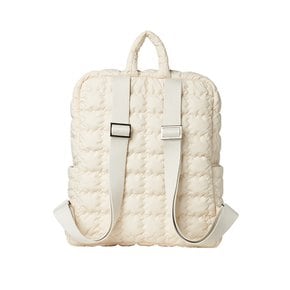 BISCUIT BIG POCKET BACKPACK - CREAM IVORY