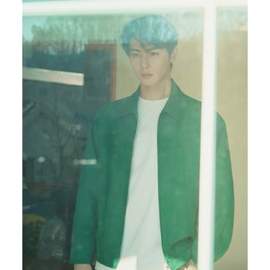 리버클래시 [25SS] LLS32510 그린 트위드 집업 자켓