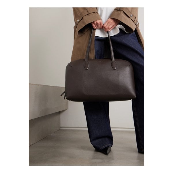 데이 텍스처 가죽 토트 초콜릿 46376663162874162