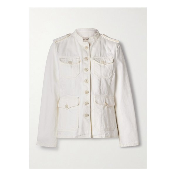 닐리 로탄 제랄딘 데님 재킷 크림 1647597359148181