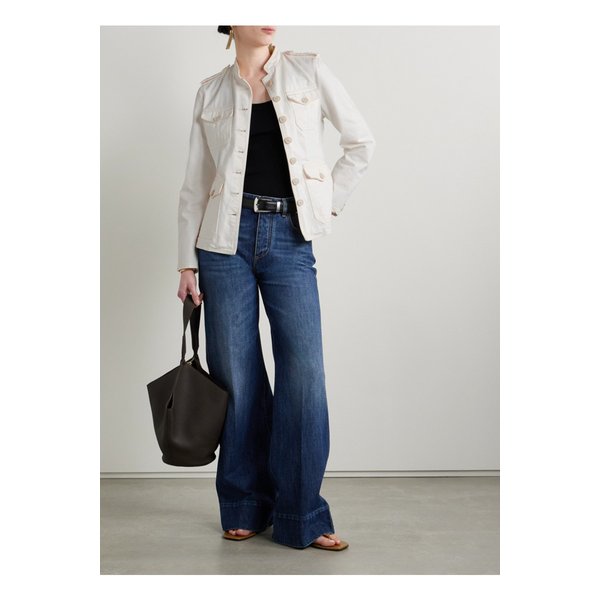 닐리 로탄 제랄딘 데님 재킷 크림 1647597359148181