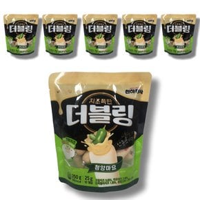 진주햄 천하장사 더블링 청양마요 소시지 250g(25g x 10개입) 6봉