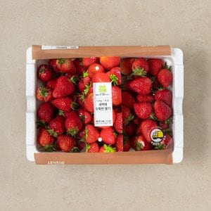  새벽에 수확한 딸기 1.2kg (박스)