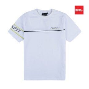 남성 파이핑 포인트 티셔츠_화이트_ITU2RO15AWH