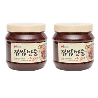  이가네떡볶이 만능양념장 1+1 (집밥만능 1.4kg + 집밥만능 1.4kg)