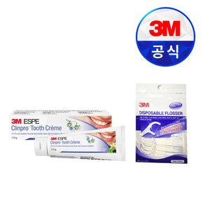 3M구강관리 클린프로치약+싱글라인치실(36EA)