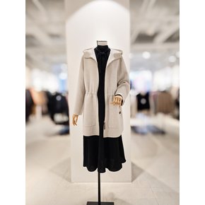 [파주점] [더아이잗컬렉션]울 캐시미어 스트링 하프코트 CRBA0CT331