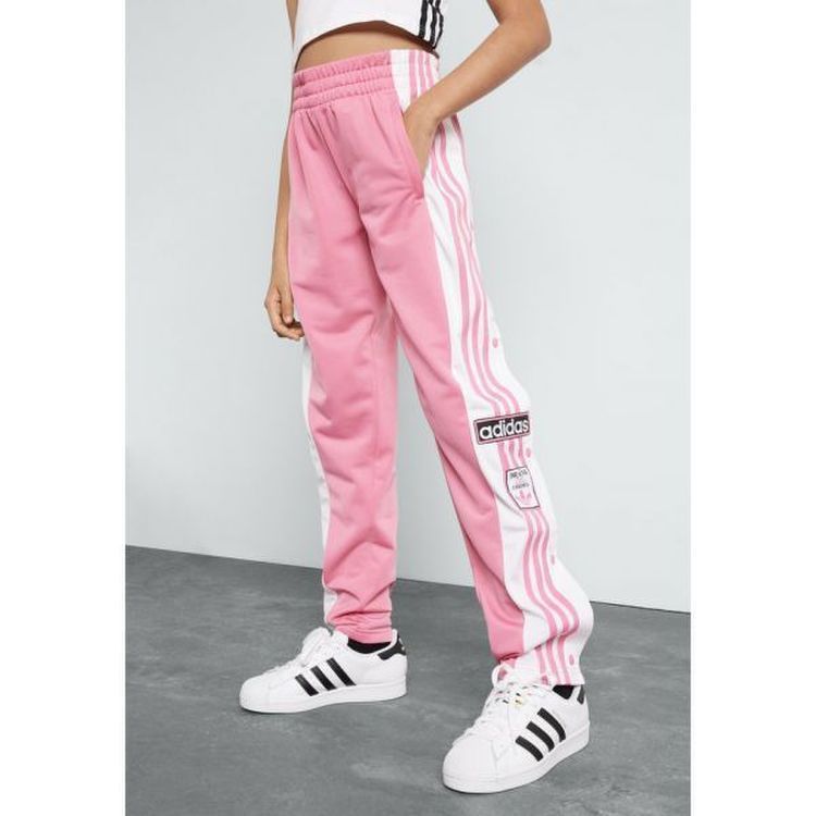 키즈 아디다스 오리지널 ADI BREAK 트랙슈트 바텀 바지 핑크
