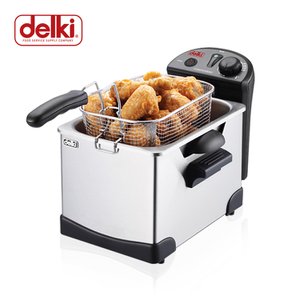 델키 윤식당 치킨 감자 돈까스 가정용 업소용 전기튀김기 DK-205