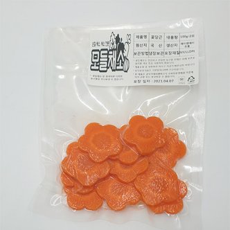 모들채소 국내산 꽃당근 100g 1팩