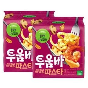 풀무원 자연건면 듀럼밀 투움바 파스타 392g (98g x 4개입) x 2개 총8개