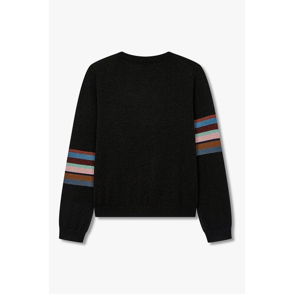 [PS PAUL SMITH] 여성 메탈릭 스월 가디건 5745328101000