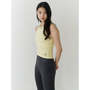 Pita Sleeveless Top - Lemon