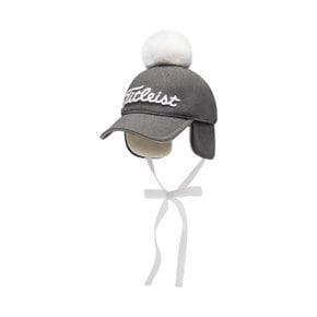 2023 우먼스 폼폼 캡 / Womens Pom Pom Cap 차콜 TH23WPWCK-0C 여성 골프 모자