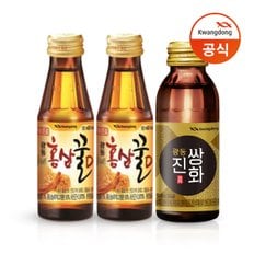 광동 홍삼꿀D 100ml 40병 + 진쌍화 100ml 10병