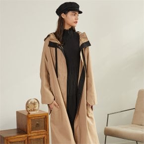 [와이제이] HOOD TRENCH COAT_BEIGE