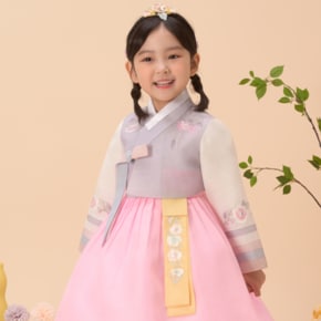 [예가한복] WN1047 보예나래 여아한복