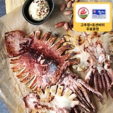 [증정혜택]포항 구룡포 피데기 반건조오징어 10미 700g내외 (350g내외 x 2팩)