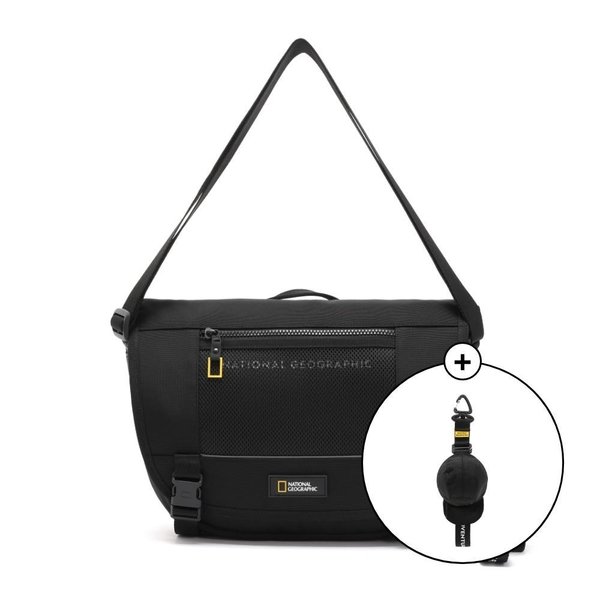 [여주점] N255ACR010 아콘 메신저백 BLACK