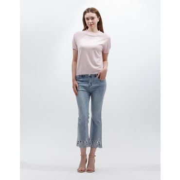 손정완 펀칭자수부츠컷팬츠 ZJL4242111
