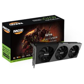 INNO3D 지포스 RTX 4070 Ti SUPER OC D6X 16GB X3 그래픽카드