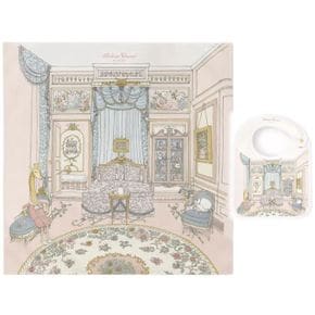 Carré +Bib SET- French Bedroom