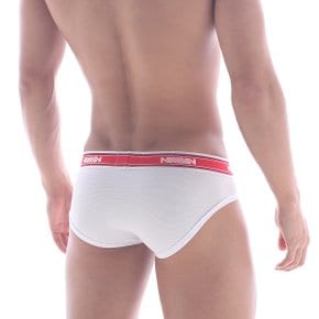 [M2W] Max Mesh Hip Brief White (2103-00)