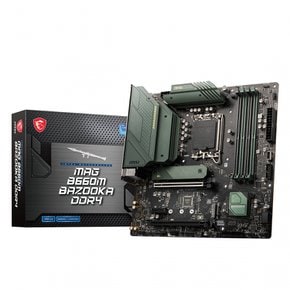 MSI MAG B660M BAZOOKA DDR4 마더보드 Micro-ATX Intel B660칩셋 탑재] 제12세대 CPU대응MB5699