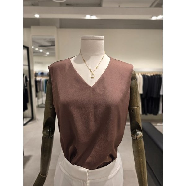 [파주점] 슬리브리스 브이넥 블라우스 JS4B0BL221