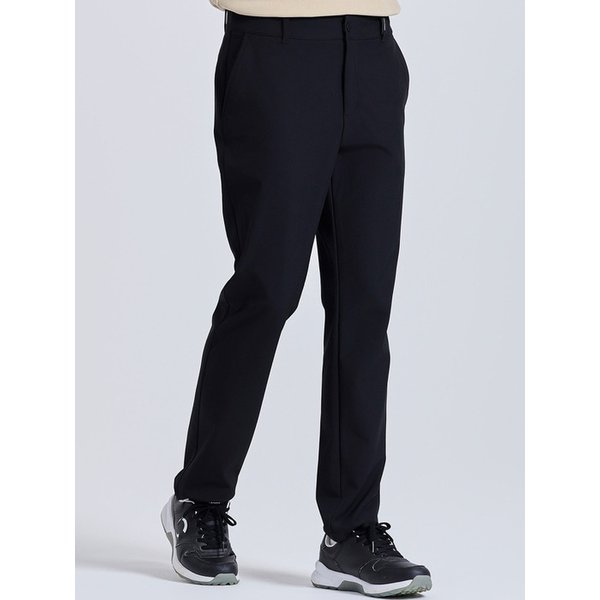 남성 스트레치 기모 본딩 팬츠 블랙