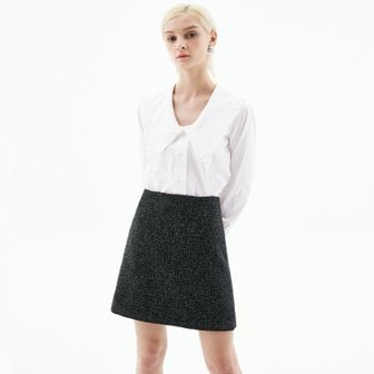 주드맥콜 Jocelyn Tweed Mini Skirt_Black