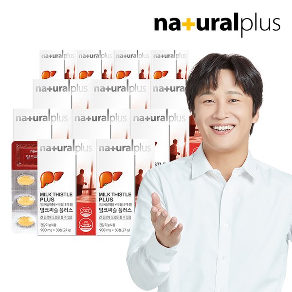 차태현 간건강 밀크씨슬 30정 12박스 / 실리마린 아연