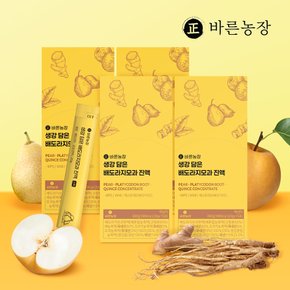 생강 담은 배도라지모과 진액 15포 4박스