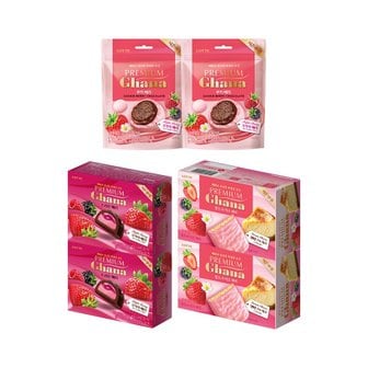  프리미엄 가나 트리플베리 68g x2개+쿠키 베리 67g x2개+랑드샤 치즈 베리 91g x2개