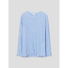 Pleats Tshirt Sky blue (WE4440T79Q)