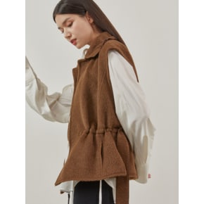 Fluer Vest_BROWN