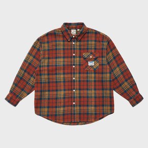 OCEAN FLANNEL CHECK SHIRT [2 COLOR]